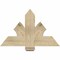 Ekena Millwork Redmond Rough Sawn Timber Gable Bracket, Douglas Fir, 36"W x 23"H x 2"D x 6"F, 15/12 Pitch GBW036X23X0206RED00RDF - alternate 1